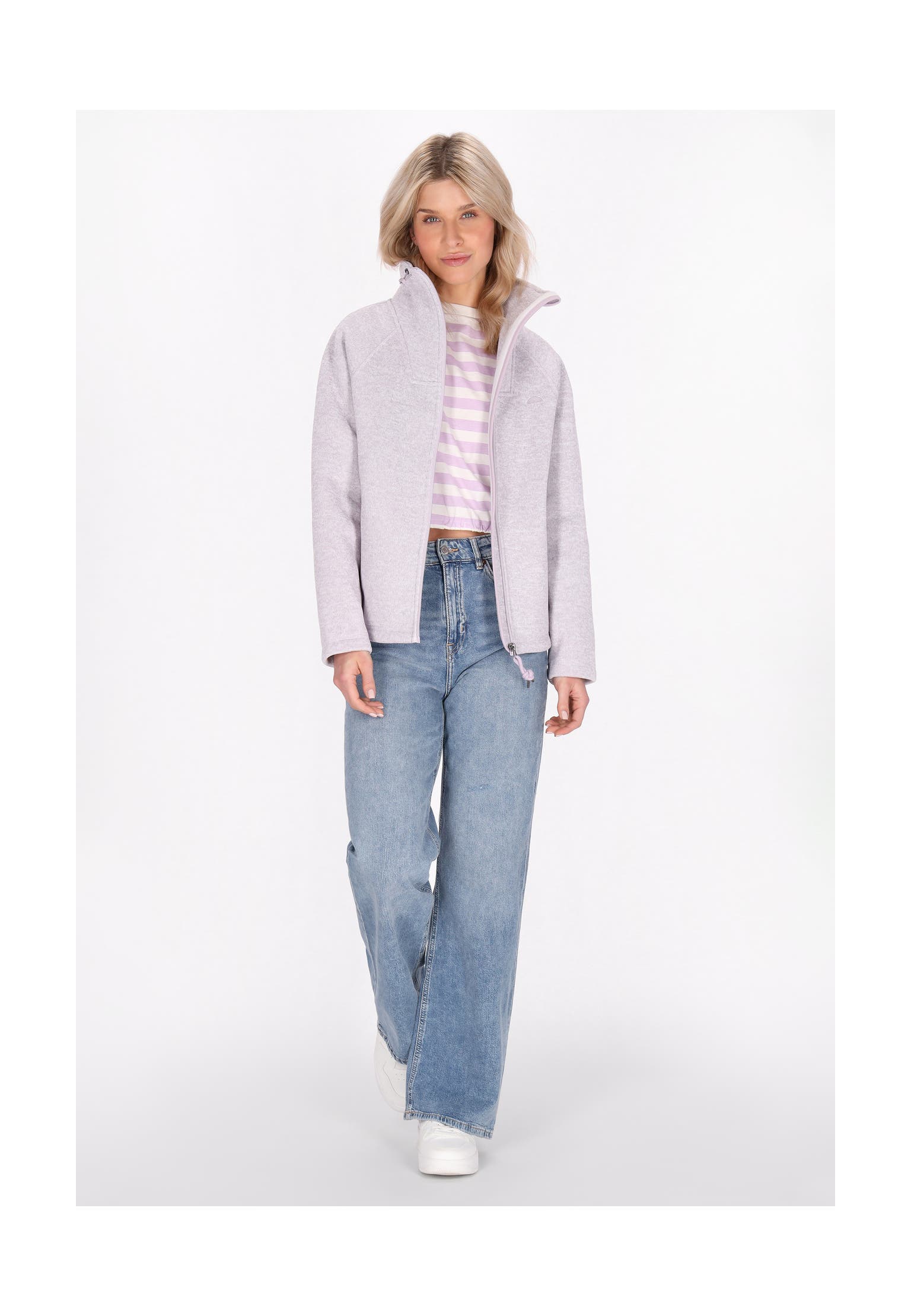 SCHMUDDELWEDDA Übergangsjacke light lavender melange, Bild 1