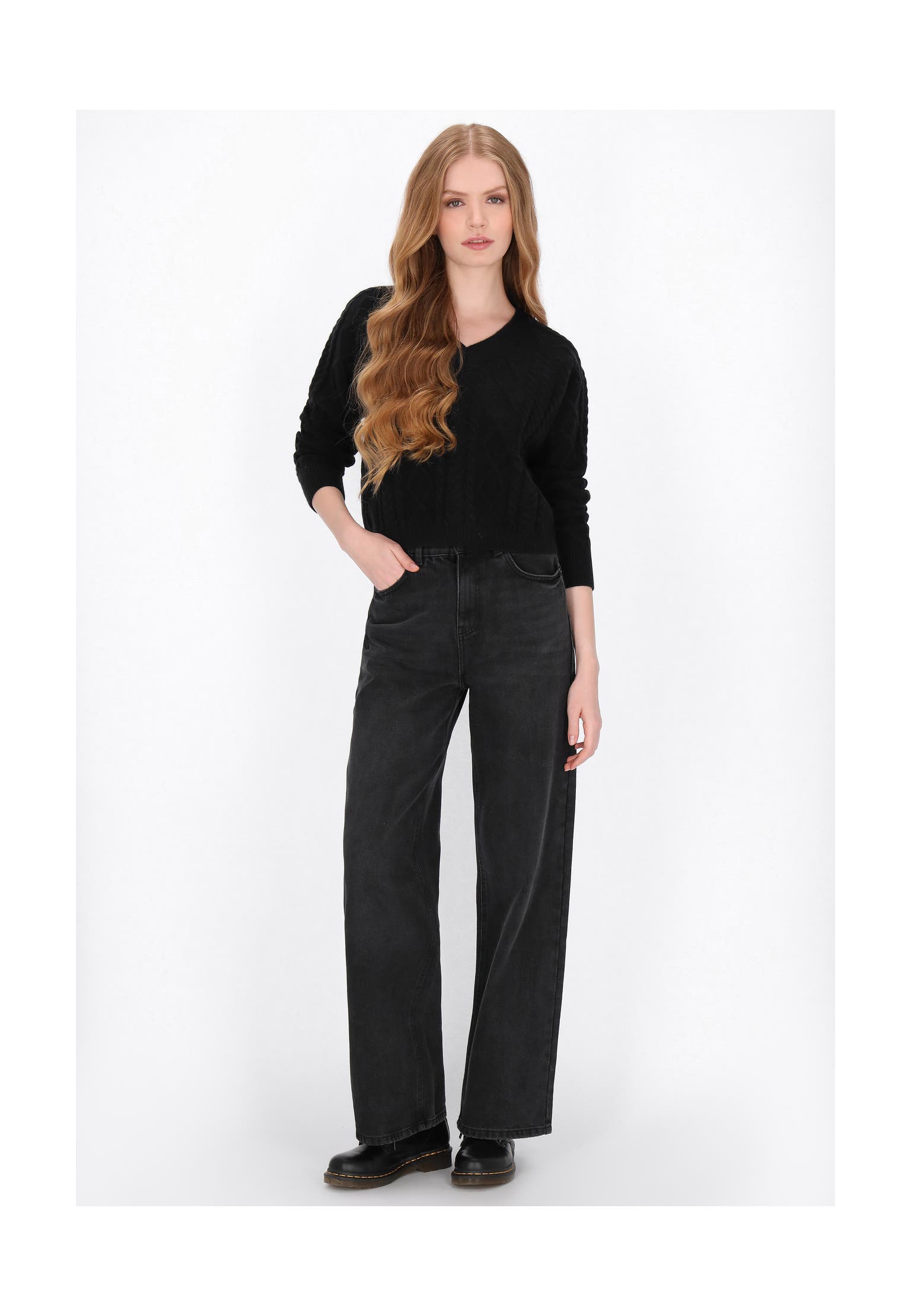 DREIMASTER Pullover black, Bild 1