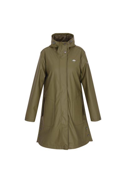 SCHMUDDELWEDDA Regenjacke olive