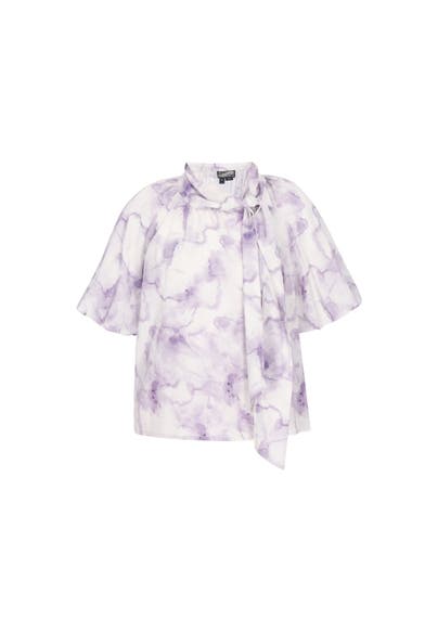 DREIMASTER Casual-Bluse lilac multicolor
