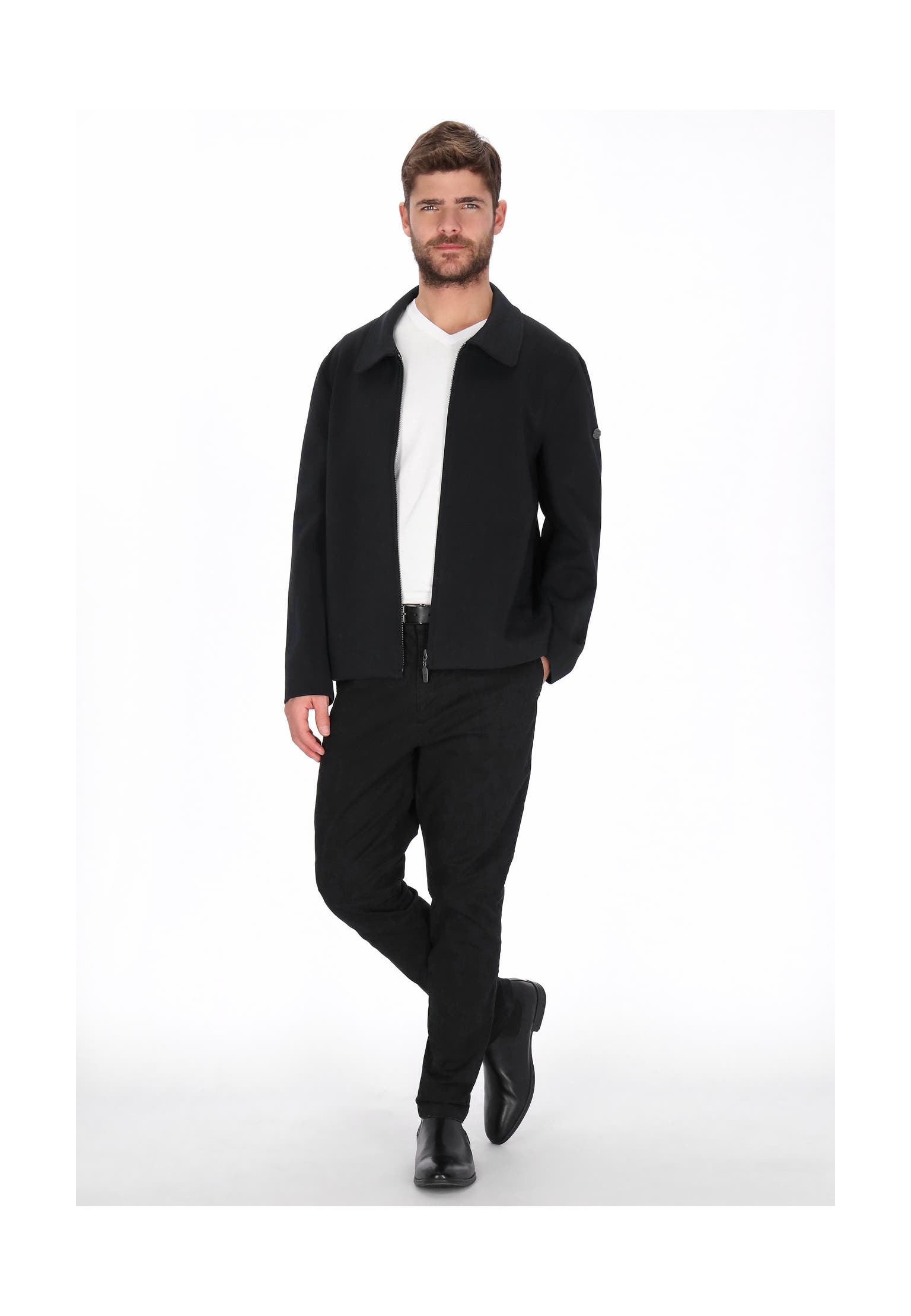 DREIMASTER Übergangsjacke navy, Bild 1