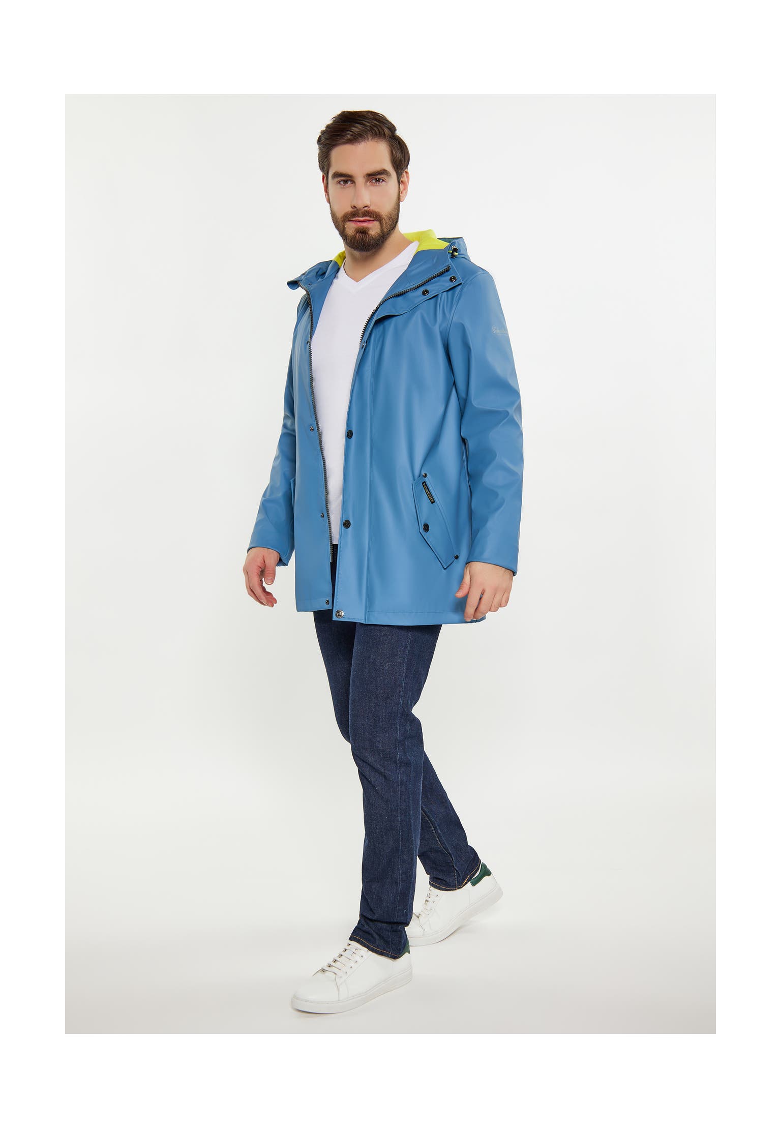 SCHMUDDELWEDDA Regenjacke Stahlblau, Bild 1
