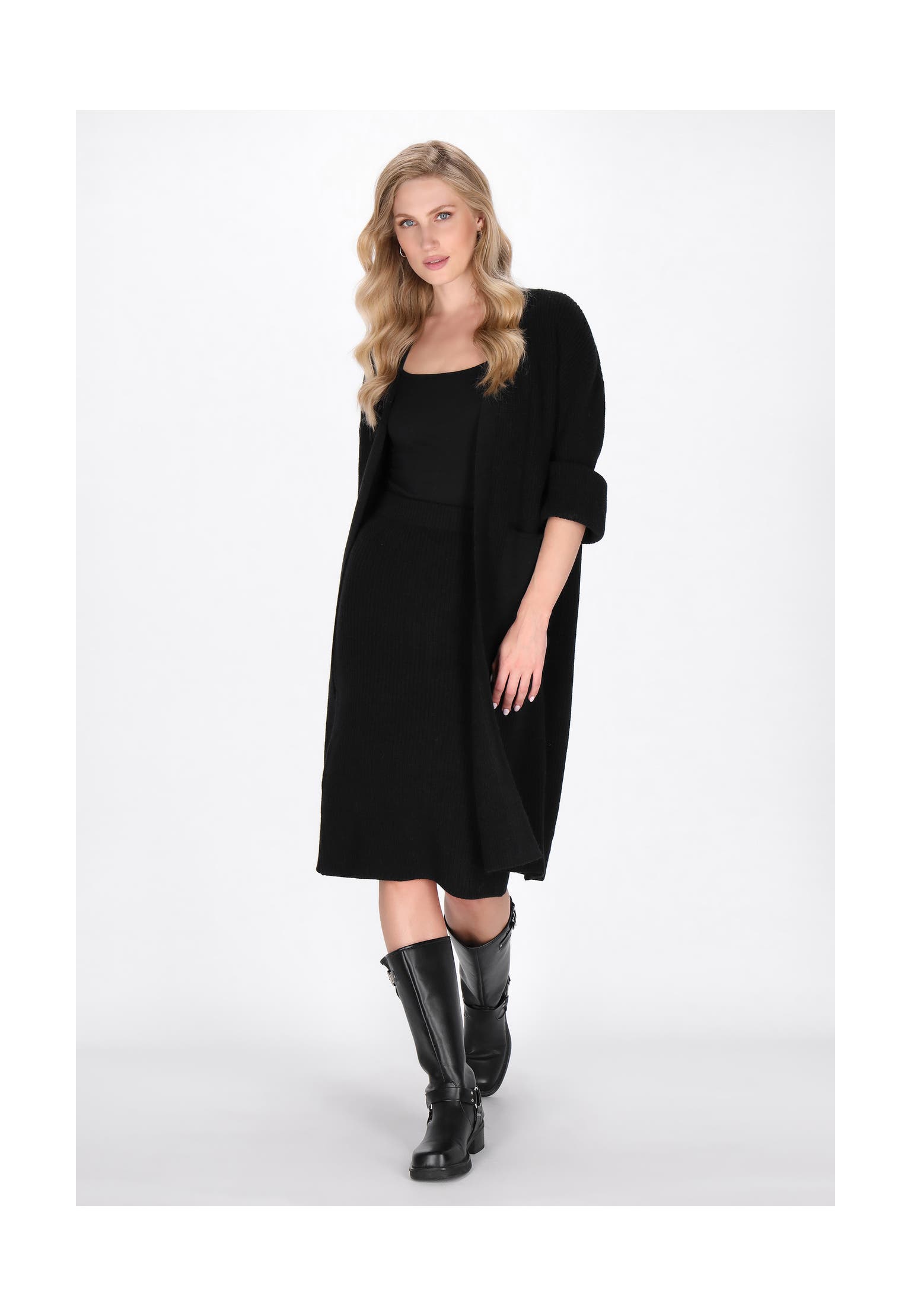 DREIMASTER Strickjacke black, Bild 1