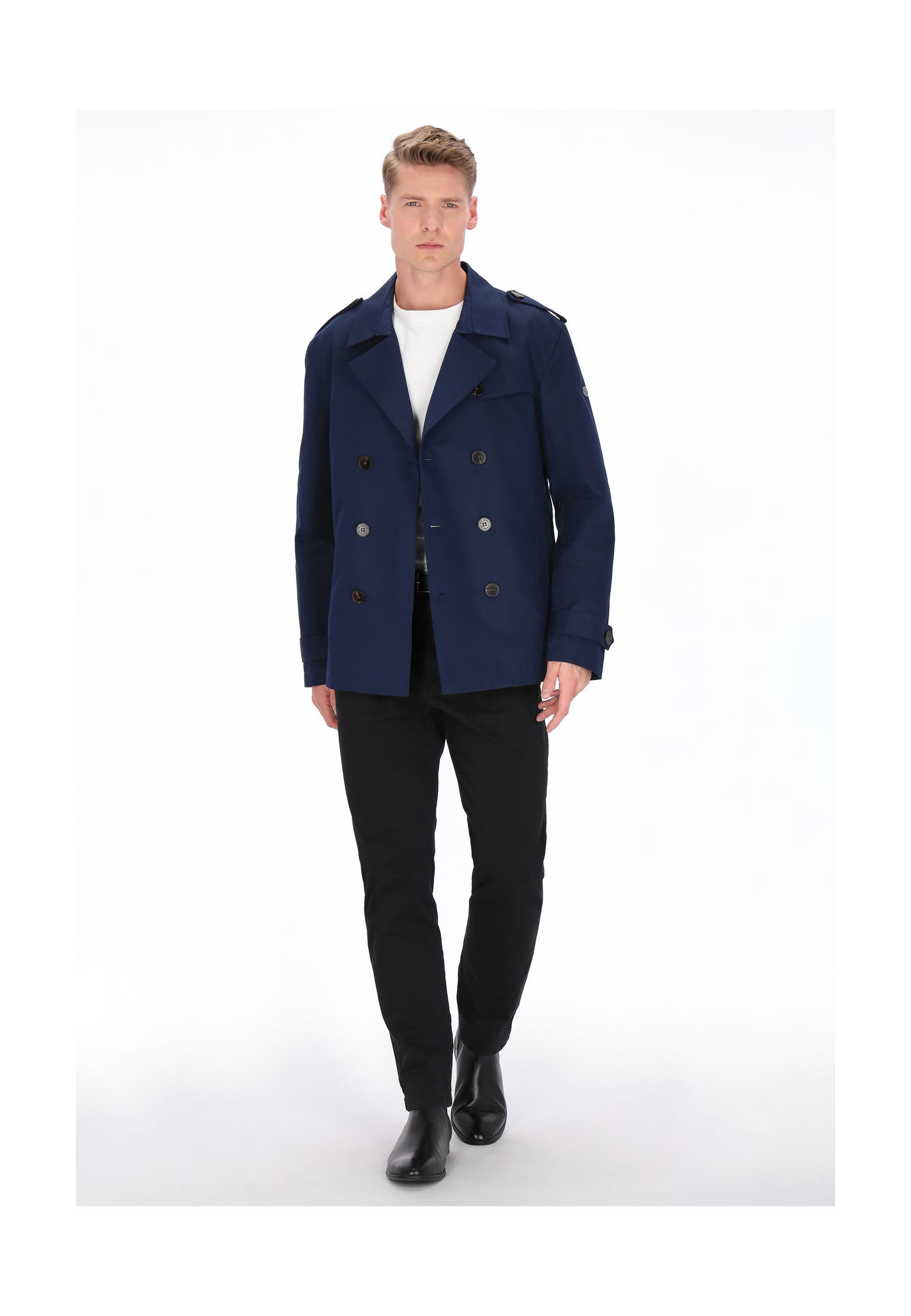 DREIMASTER Übergangsjacke navy, Bild 1