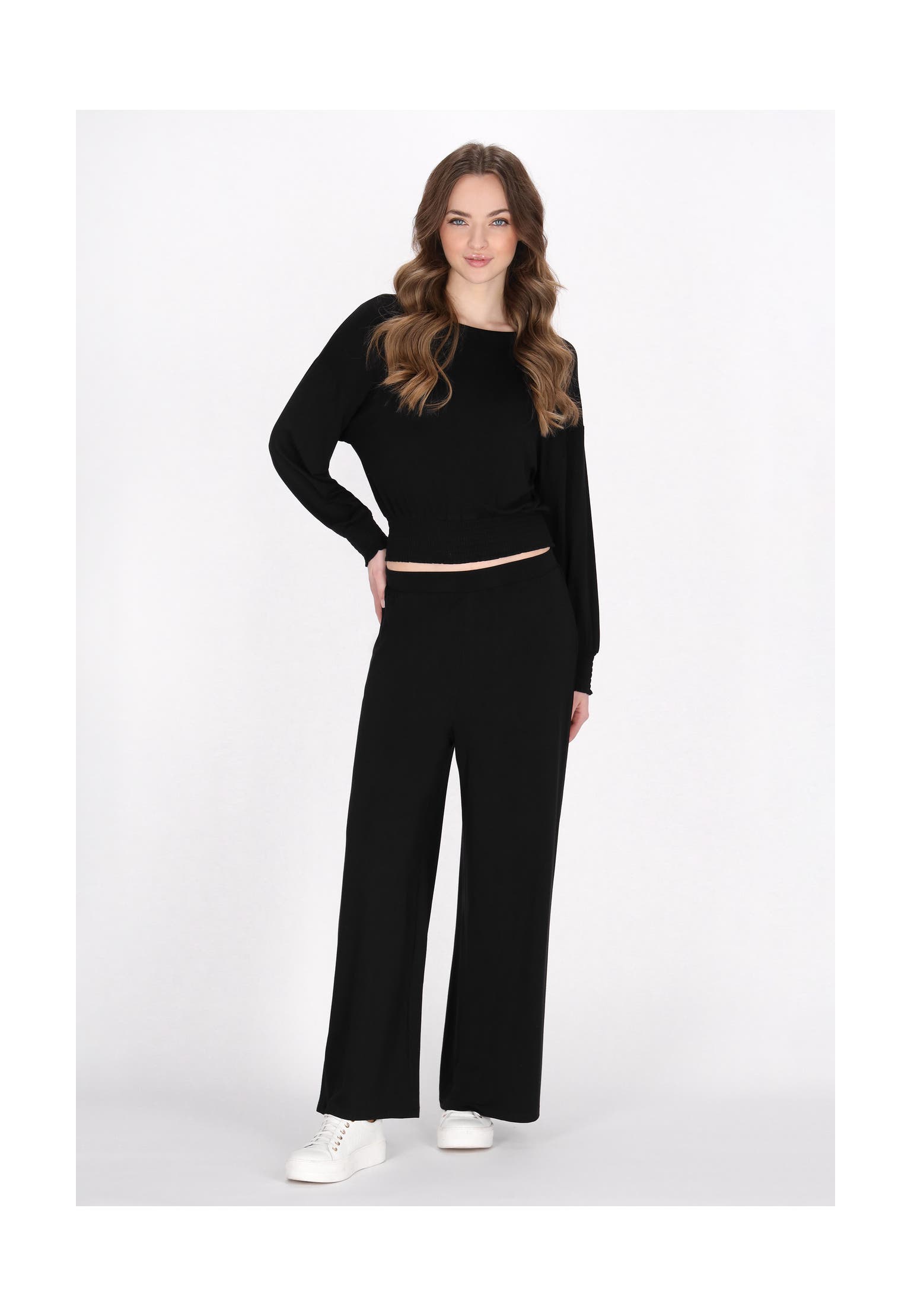 DREIMASTER Stoffhose black Straight, Bild 1