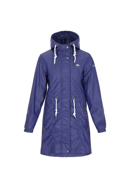 SCHMUDDELWEDDA Regenjacke Navy