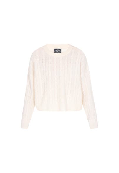 DREIMASTER Pullover offwhite