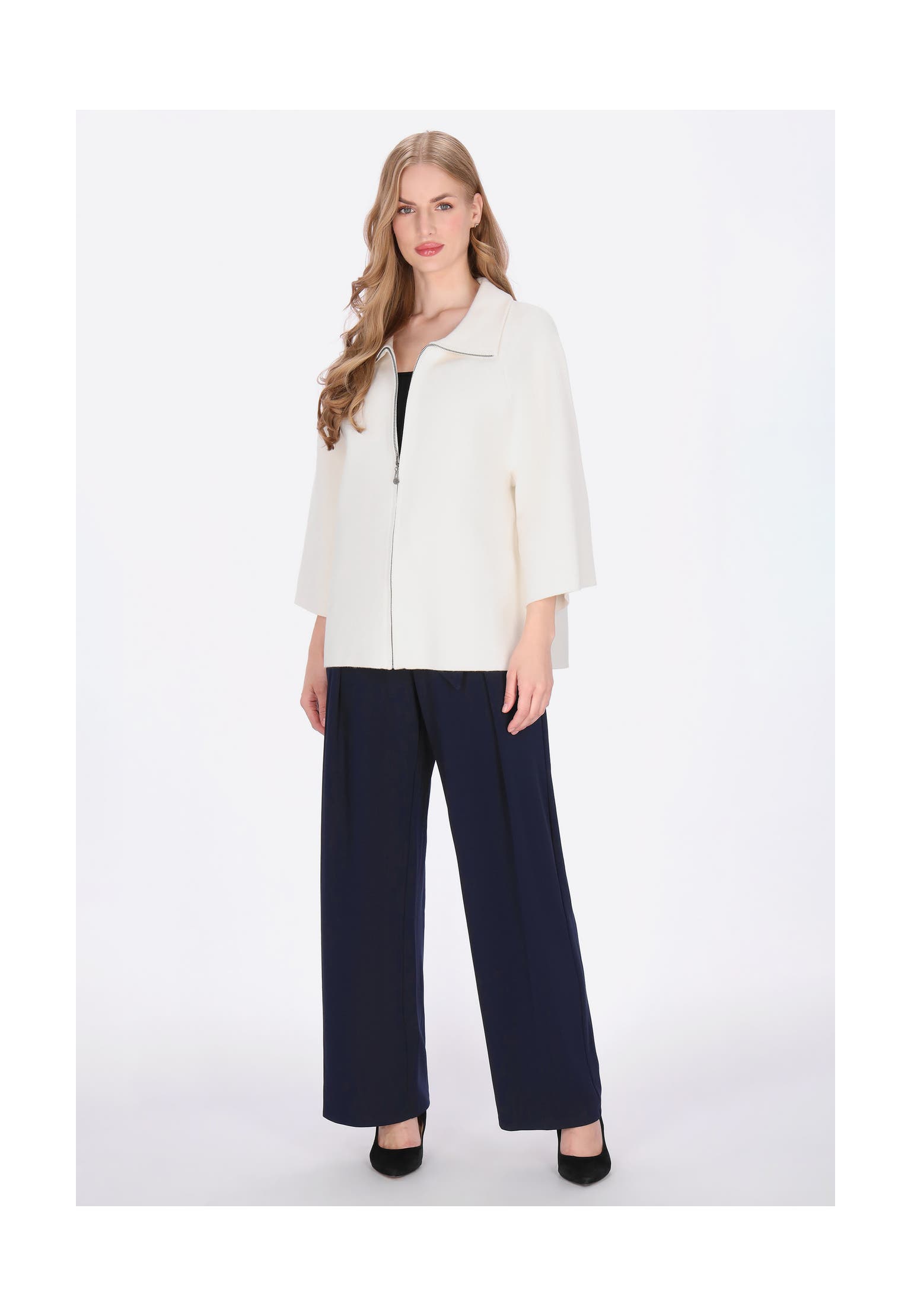 DREIMASTER Strickjacke offwhite, Bild 1