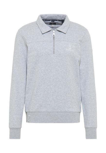 DREIMASTER Sweatshirt Hellgrau Melange