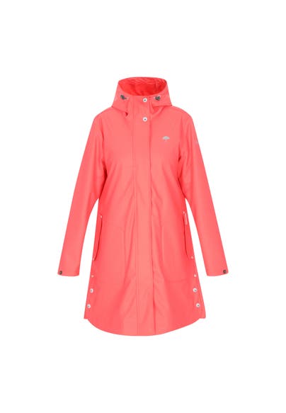 SCHMUDDELWEDDA Regenjacke coral