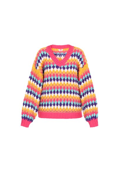 MYMO Pullover pink multicolor