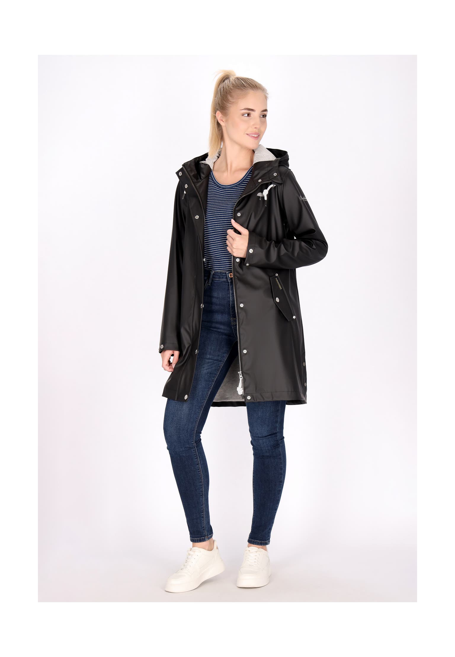 SCHMUDDELWEDDA Regenjacke Schwarz, Bild 1