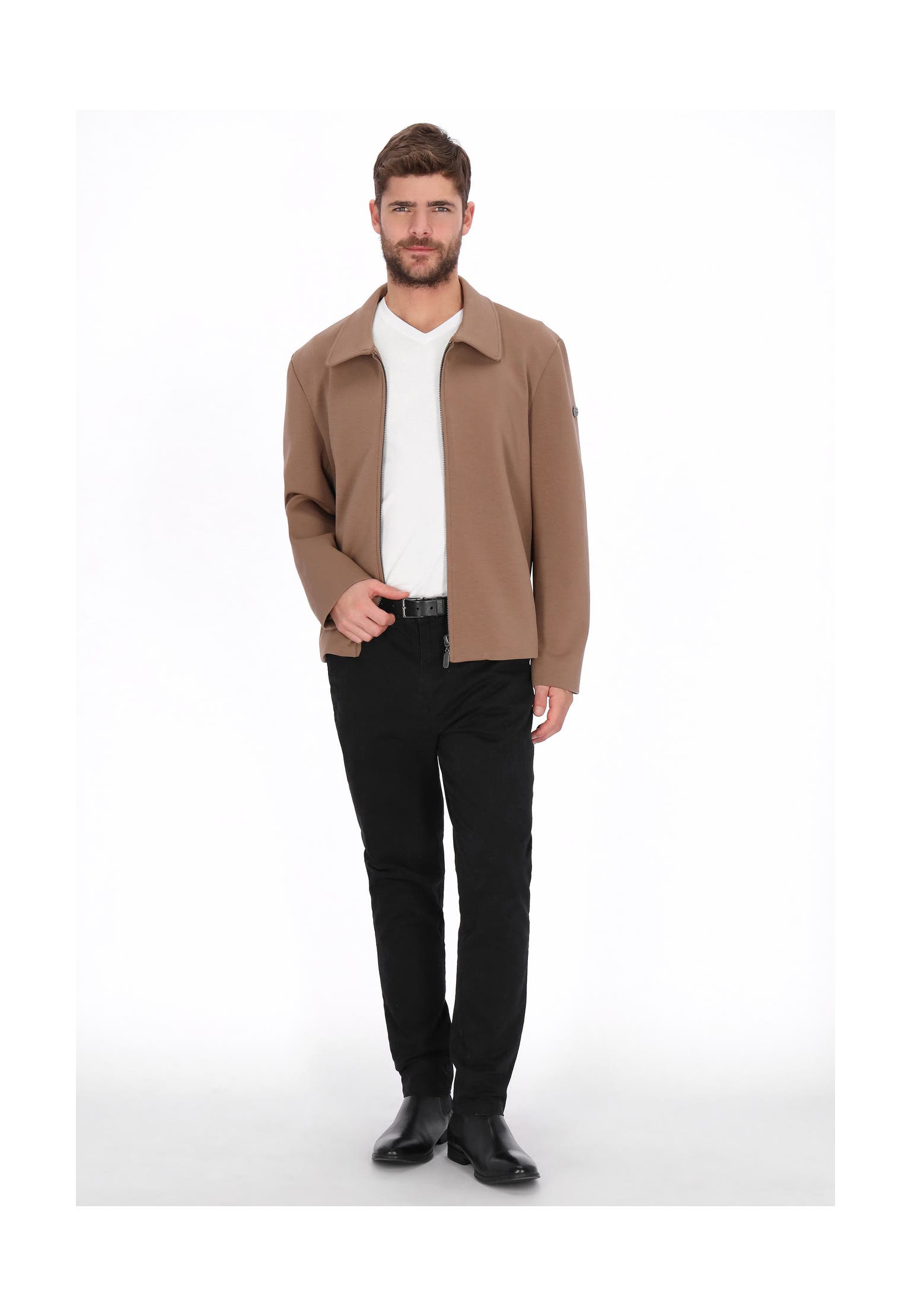 DREIMASTER Übergangsjacke sand, Bild 1