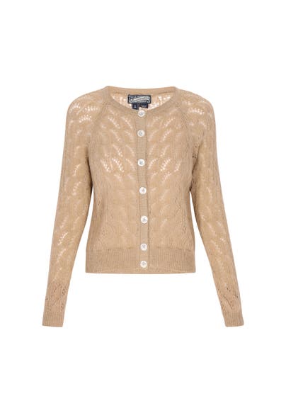 DREIMASTER Strickjacke beige