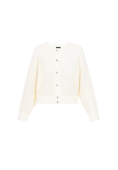 DREIMASTER Strickjacke offwhite