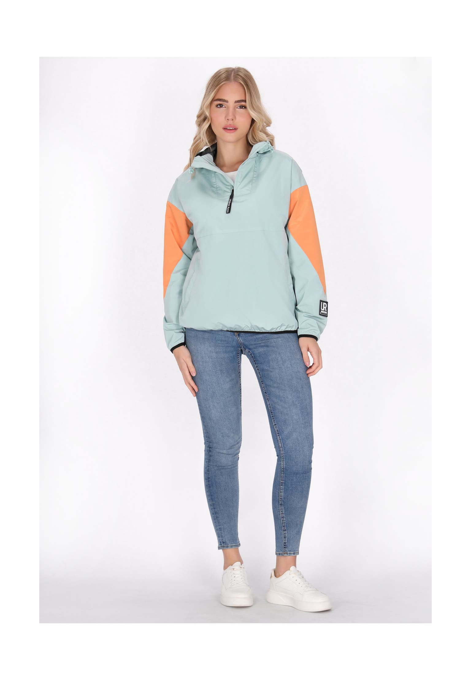 SCHMUDDELWEDDA Blouson Pastellmint Colorblock, Bild 1