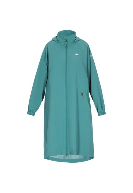SCHMUDDELWEDDA Regenjacke dark teal