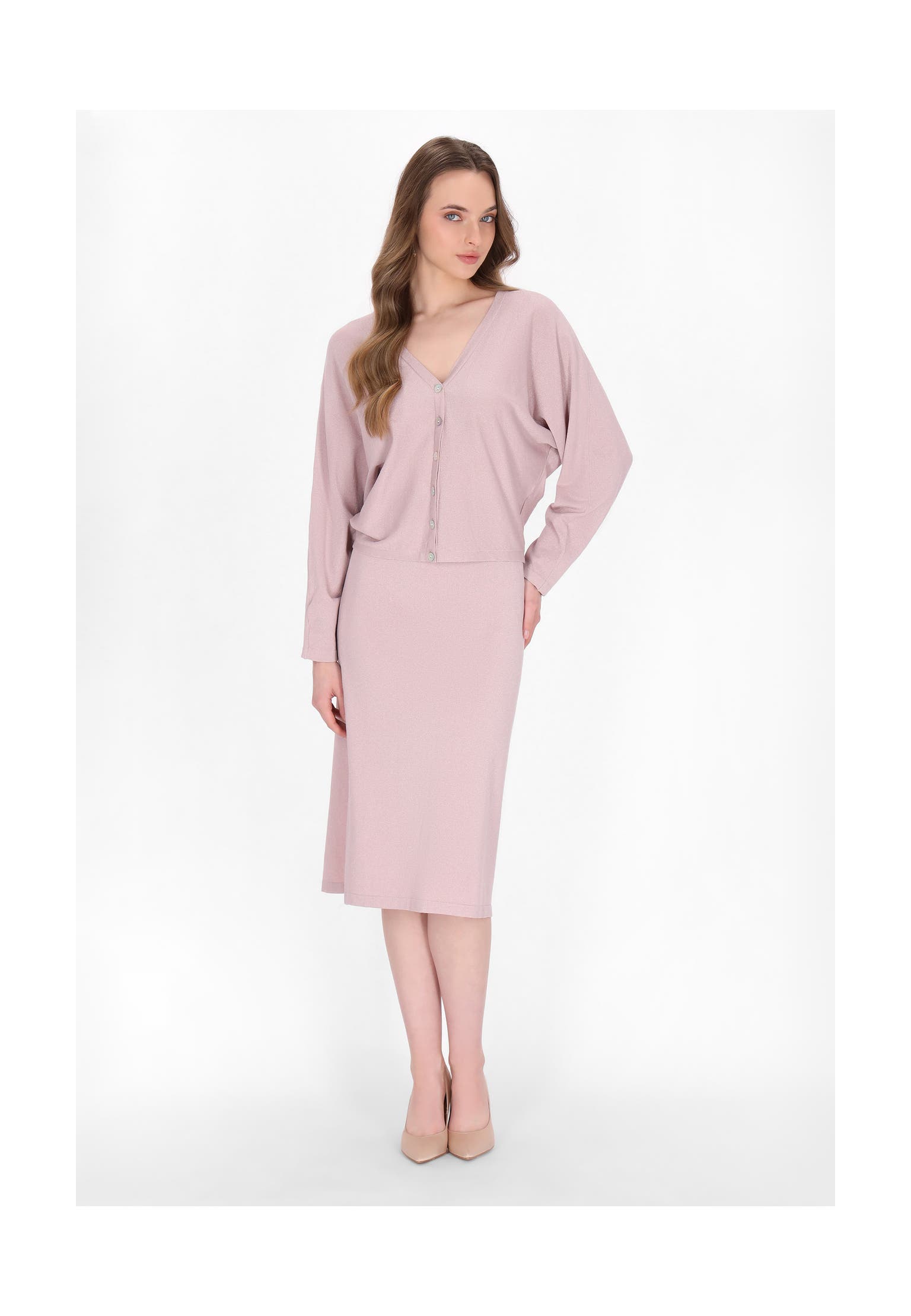 DREIMASTER Strickjacke vintage rose, Bild 1