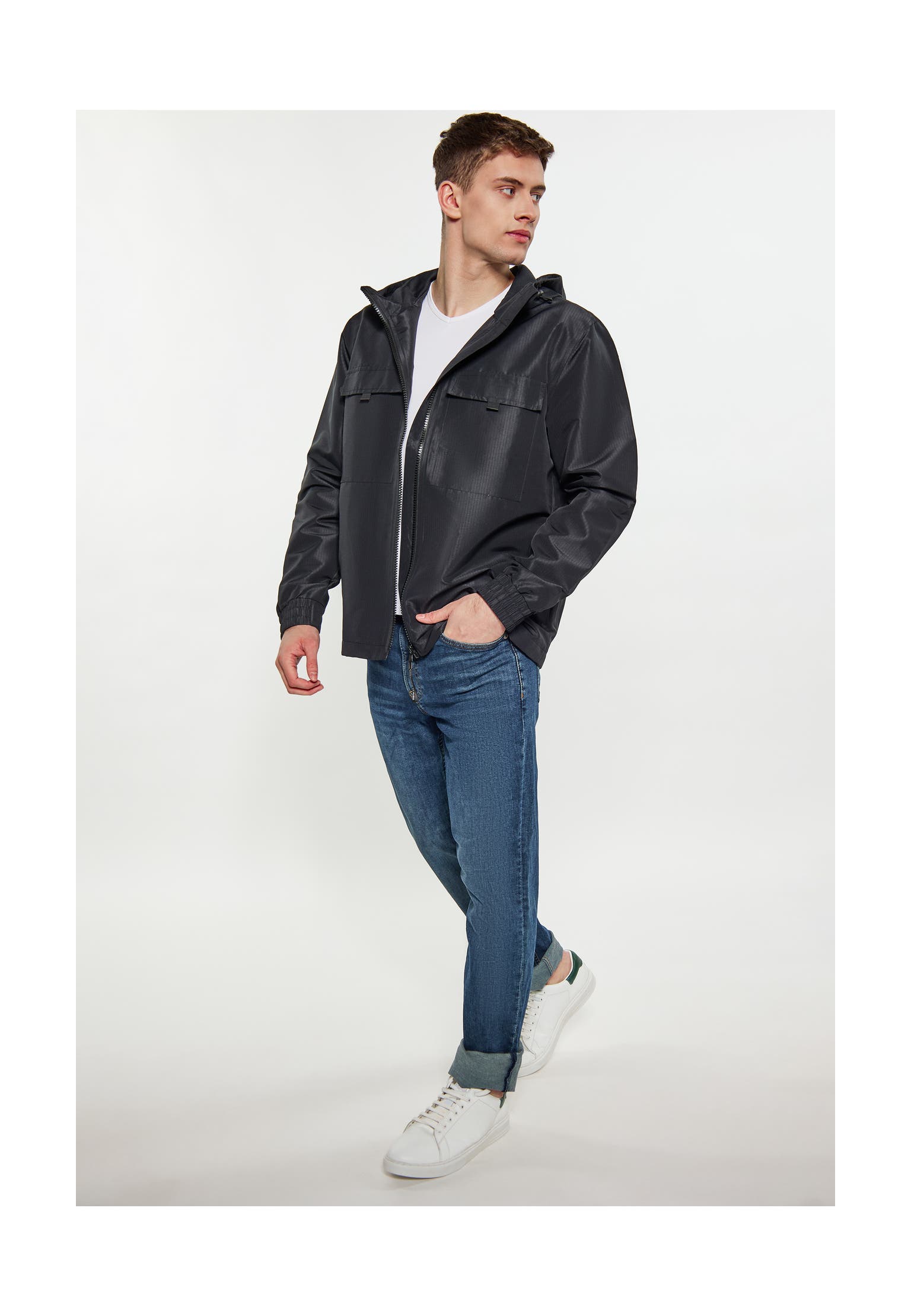 SCHMUDDELWEDDA Übergangsjacke Schwarz, Bild 1