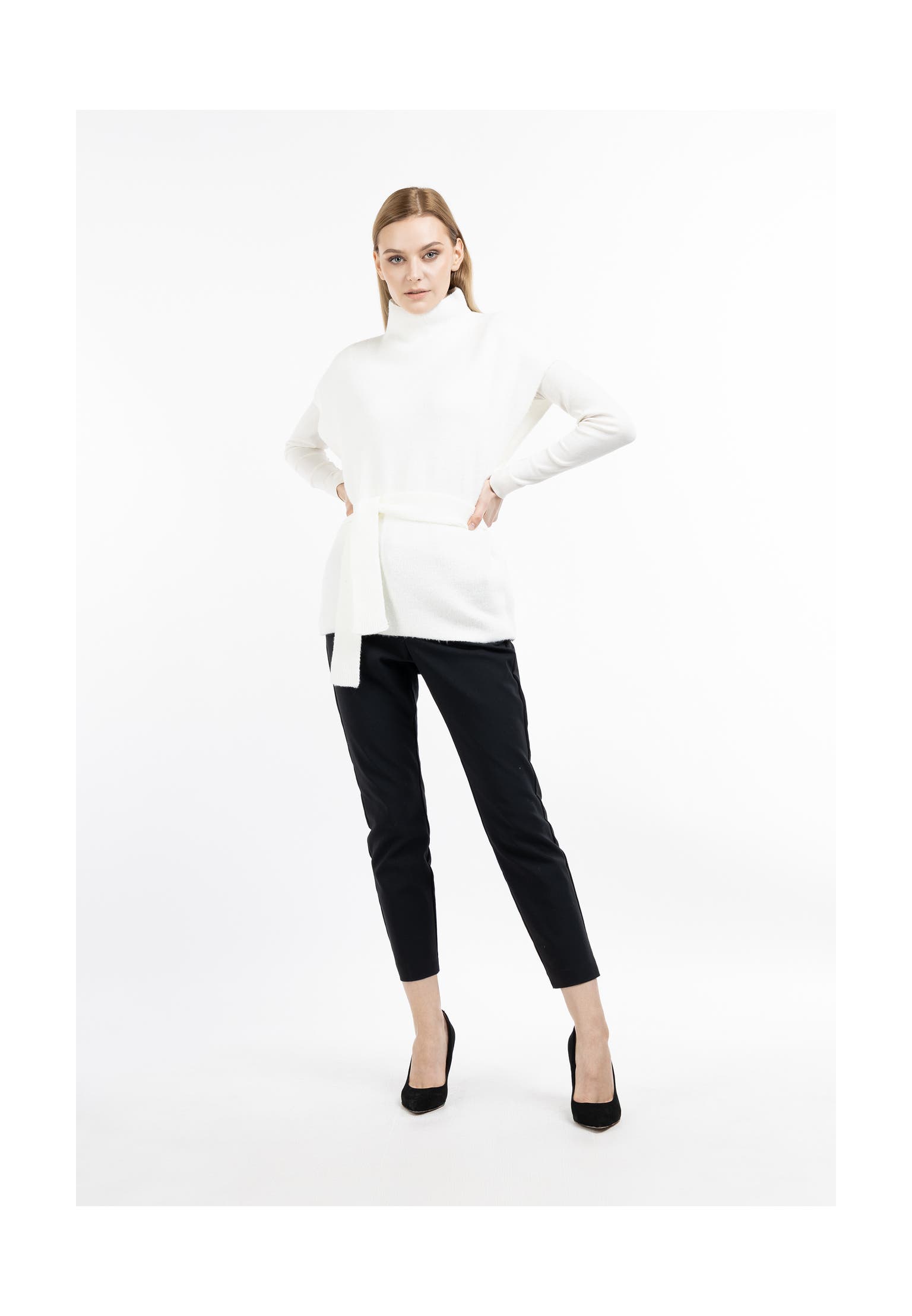DREIMASTER Strick Poncho, Bild 1