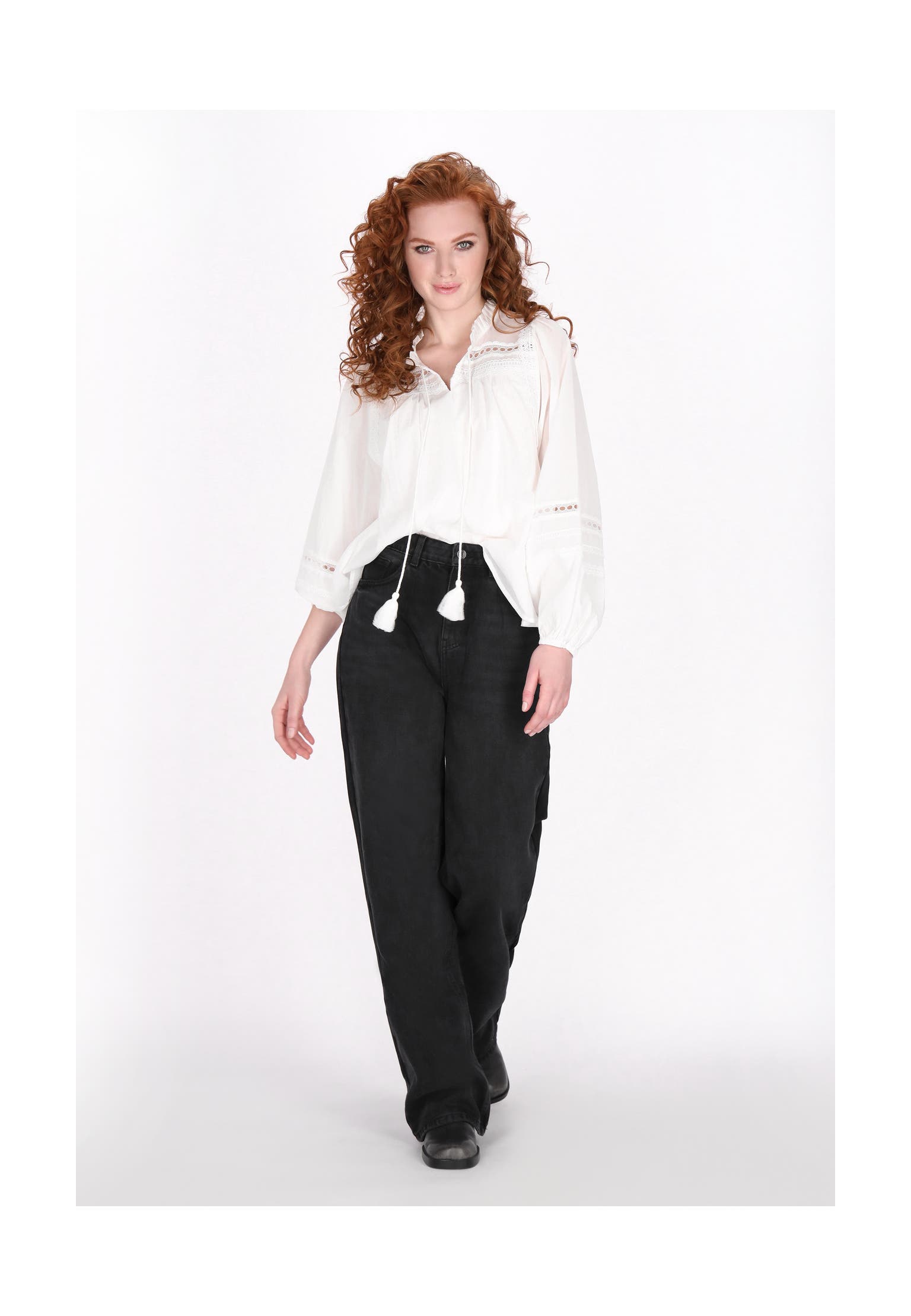 DREIMASTER Casual-Bluse white, Bild 1