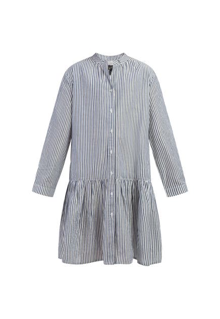 DREIMASTER Kleid Dunkelmarine Streifen