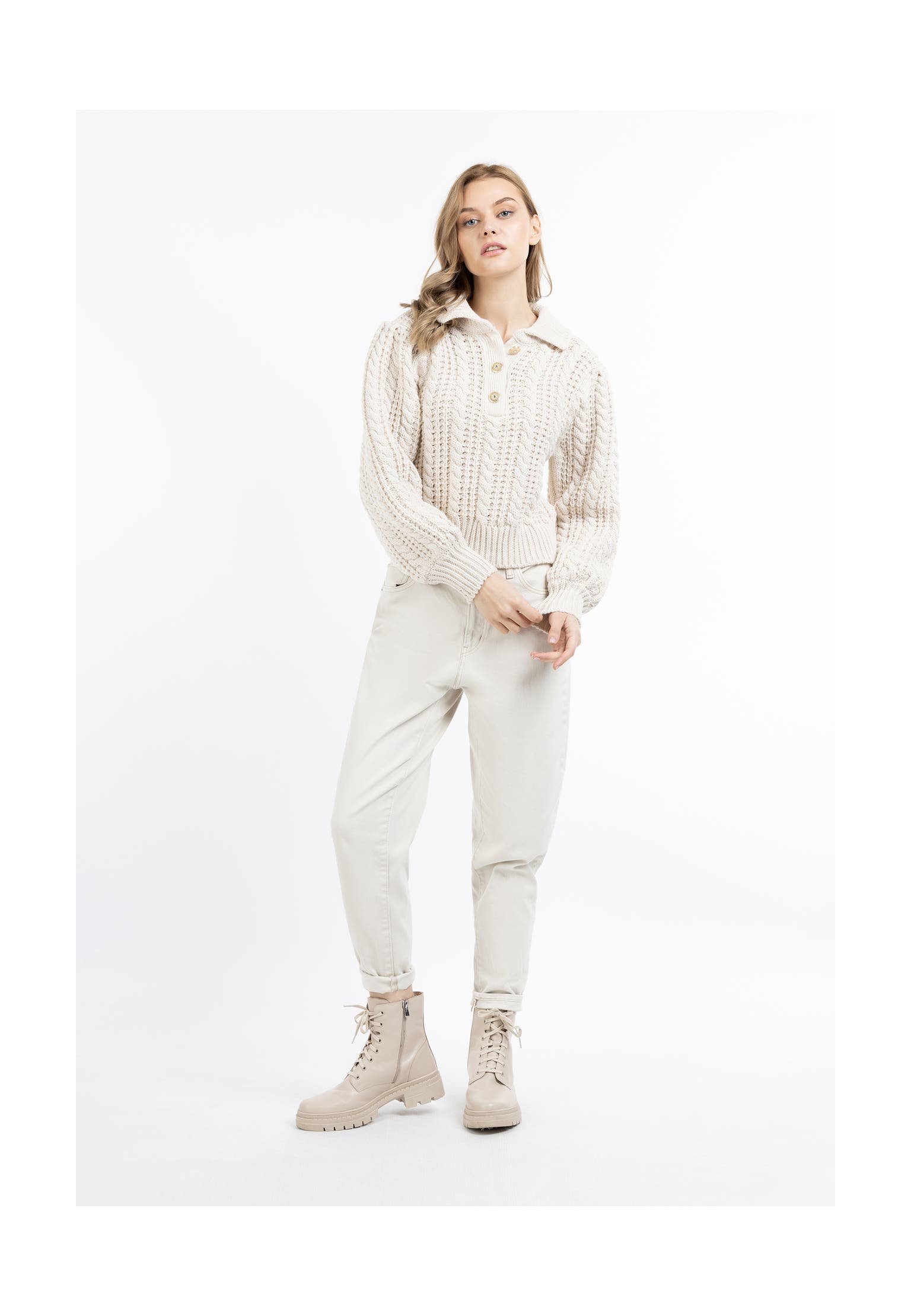 DREIMASTER Pullover WOLLWEISS, Bild 1
