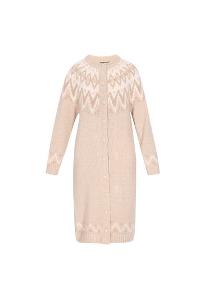 DREIMASTER Strickjacke beige multicolor