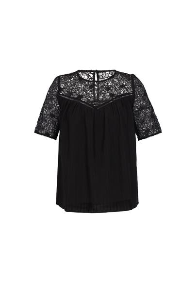 DREIMASTER Casual-Bluse black