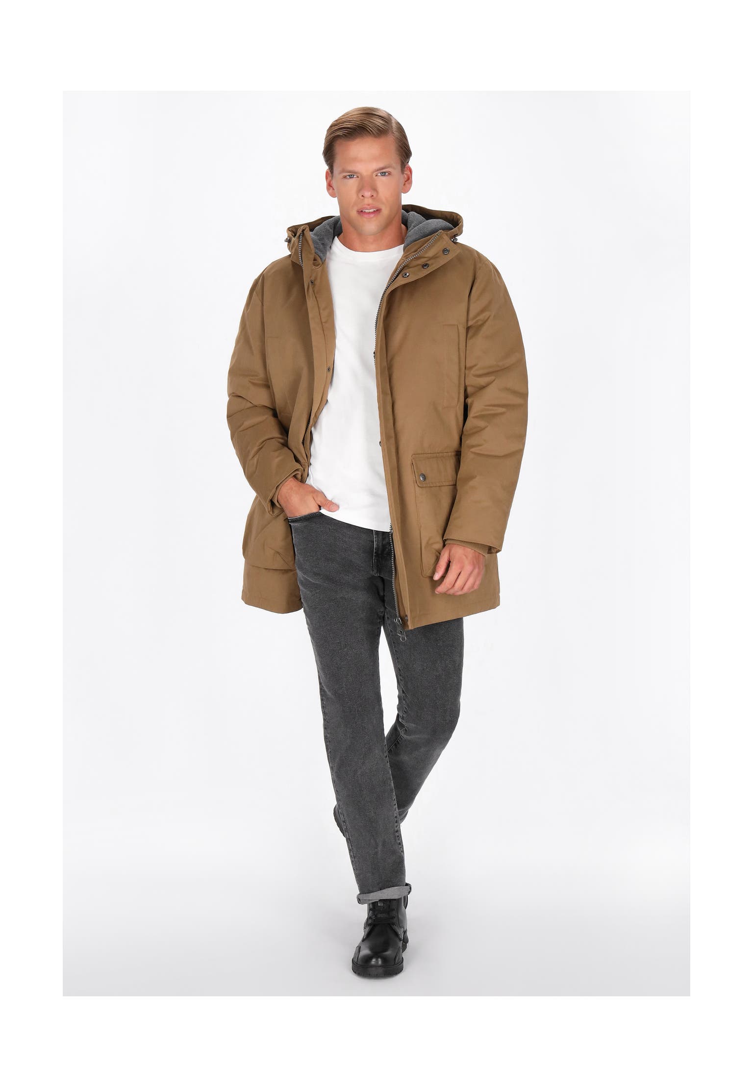 DREIMASTER Übergangsjacke camel, Bild 1