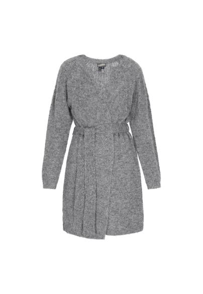 DREIMASTER Strickjacke grey melange
