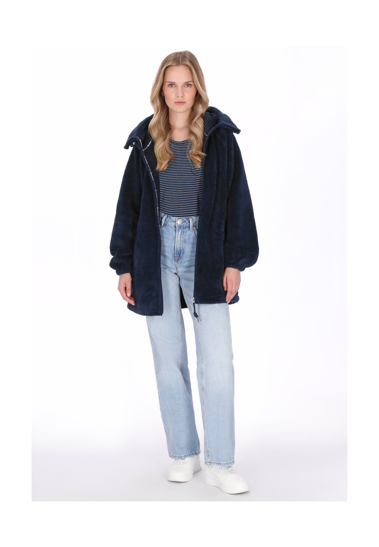 SCHMUDDELWEDDA Mantel navy, Bild 1
