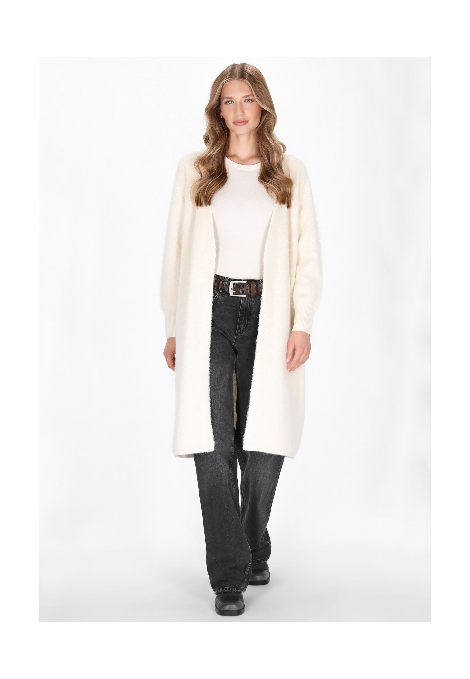 DREIMASTER Strickjacke offwhite, Bild 1