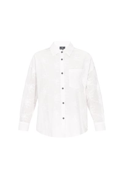 DREIMASTER Casual-Bluse white
