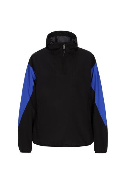 DREIMASTER Blouson Schwarz Königsblau Colorblock