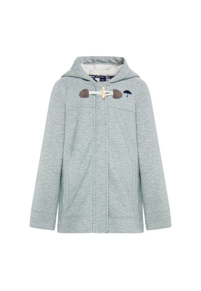 SCHMUDDELWEDDA Strickfleecedufflecoat für Mädchen