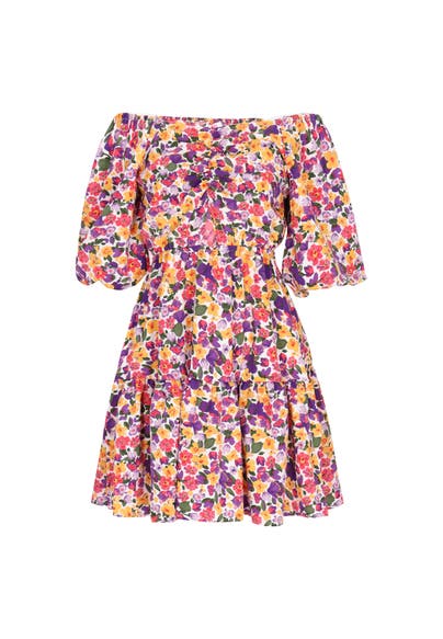 MYMO Casual-Kleid violet multicolor