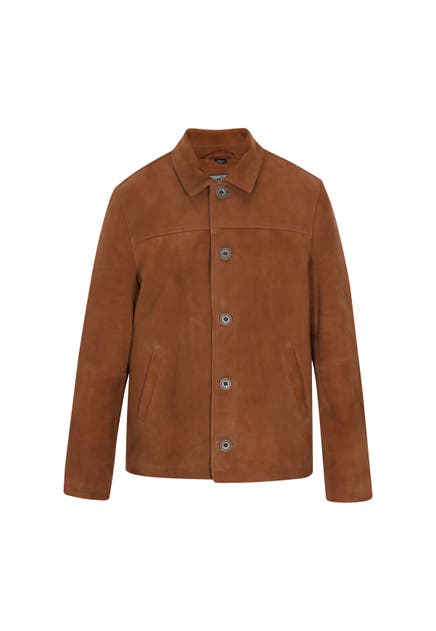 DREIMASTER Lederjacke cognac