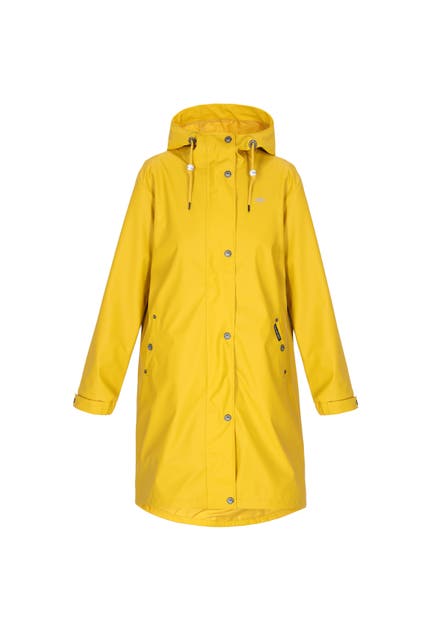 SCHMUDDELWEDDA Regenjacke curry yellow