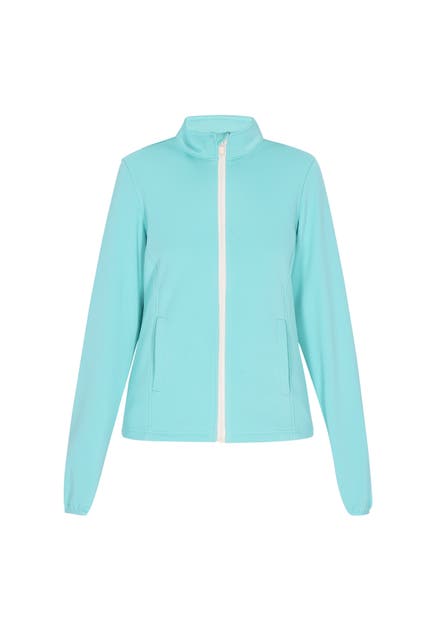 DREIMASTER Blouson Türkis Wollweiss