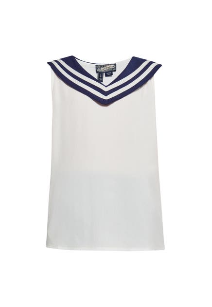 DREIMASTER Bluse Wollweiss