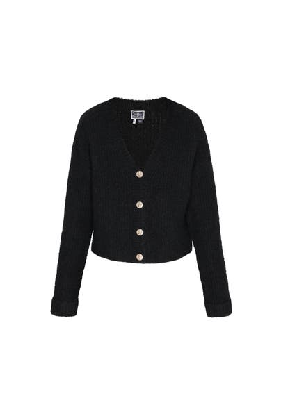 DREIMASTER Strickjacke black