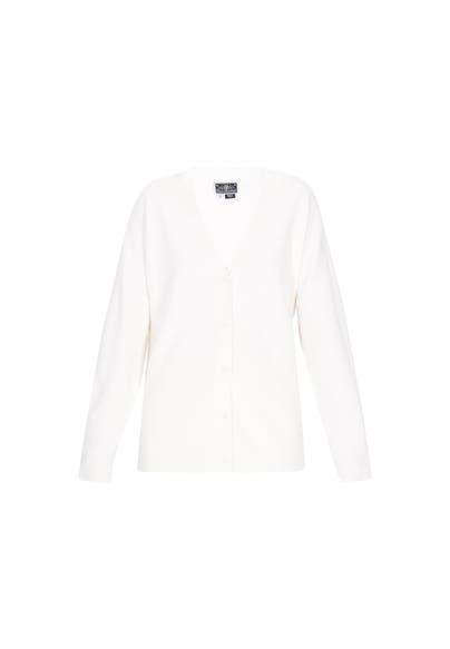 DREIMASTER Strickjacke white