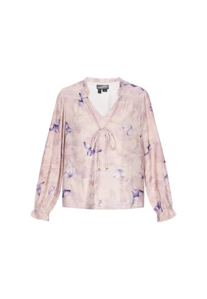 DREIMASTER Casual-Bluse lilac