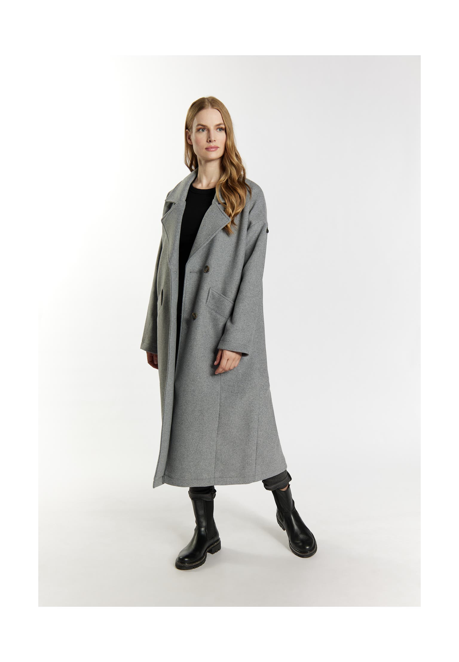 DREIMASTER Übergangsjacke Grau Melange, Bild 1