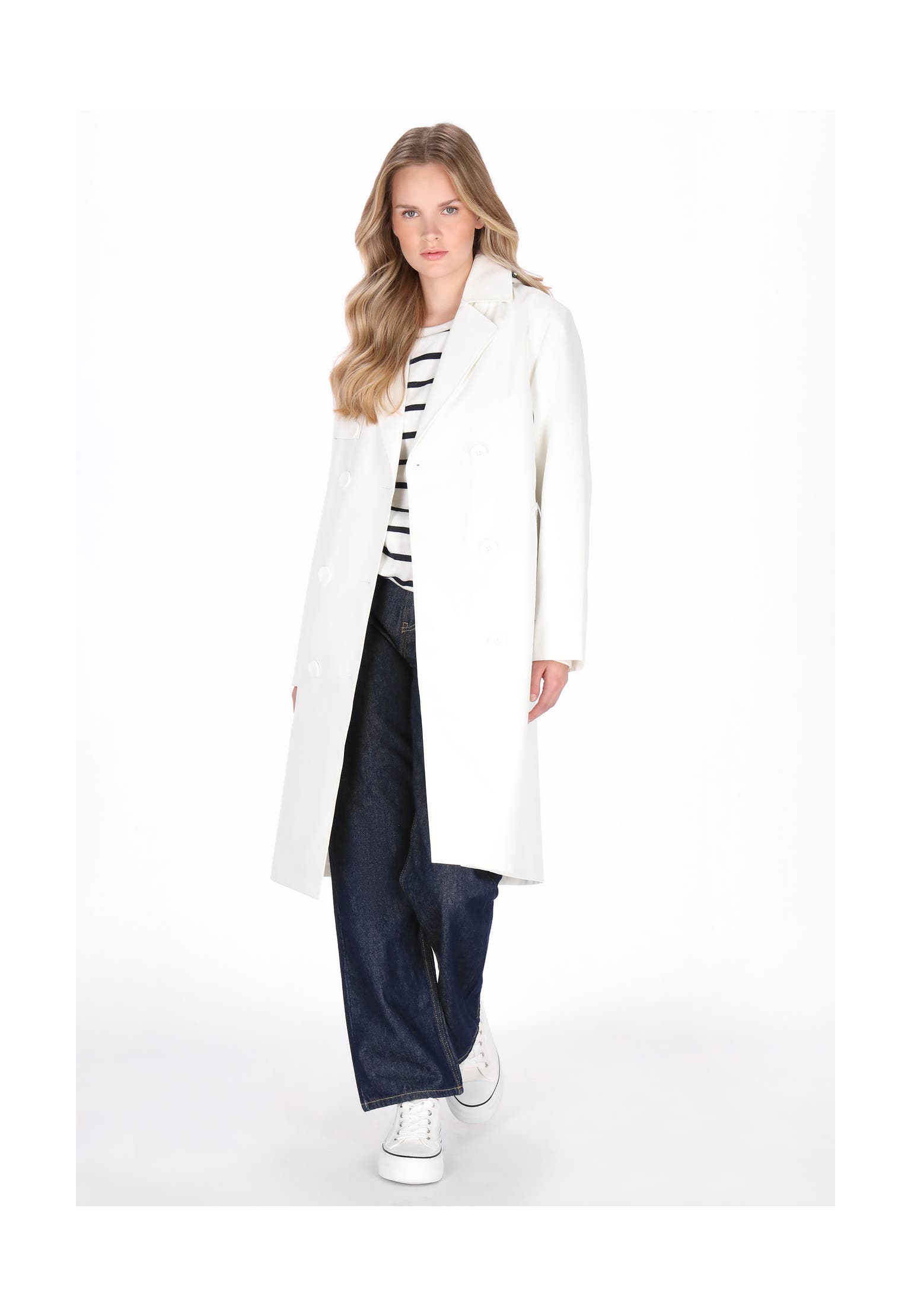 SCHMUDDELWEDDA Mantel offwhite, Bild 1