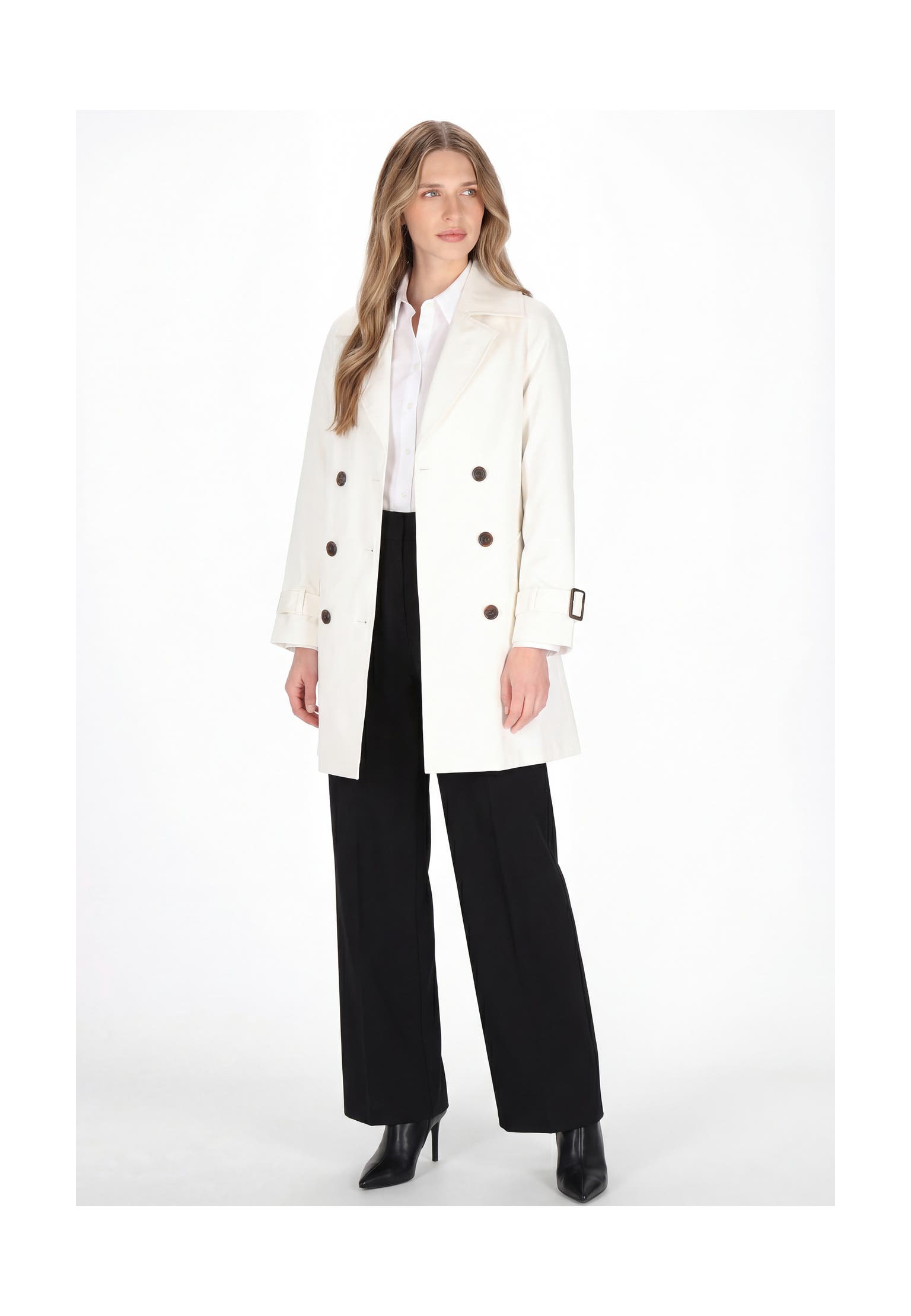 DREIMASTER Mantel offwhite, Bild 1