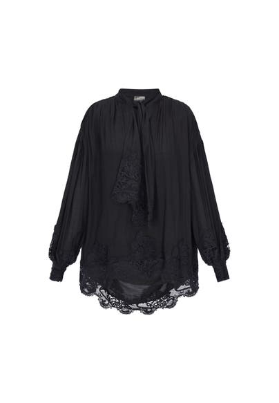 DREIMASTER Casual-Bluse black