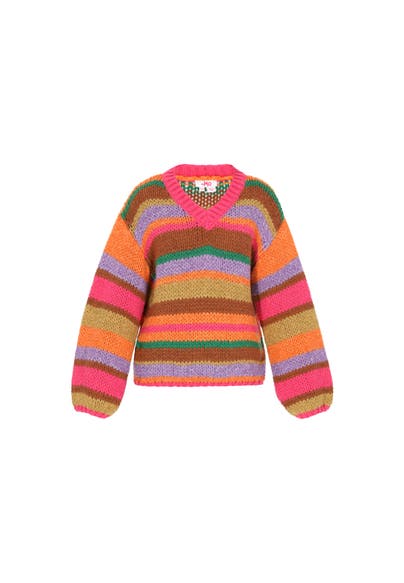 MYMO Pullover pink multicolor