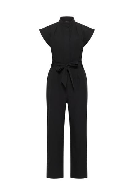 DREIMASTER Jumpsuit Schwarz Straight